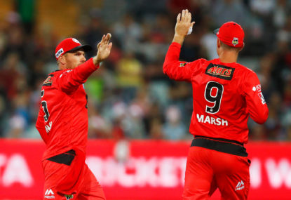 World Cup-winning Finch stands down as Renegades captain ahead of BBL11