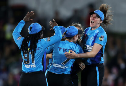 Strikers stun Sixers for maiden WBBL title