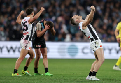 Footy Fix: ANOTHER Magpie magic act sinks the Power - here's how Collingwood pulled off their greatest heist yet
