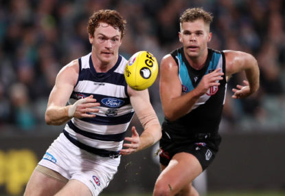 Geelong Cats vs Port Adelaide Power: AFL live scores