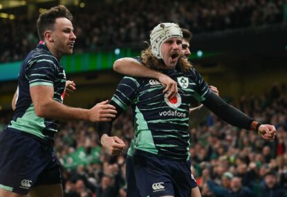 RWC Backs Power Rankings: 'Cohesive, smart' Ireland edge ABs, the glimmer of hope for unproven Wallabies