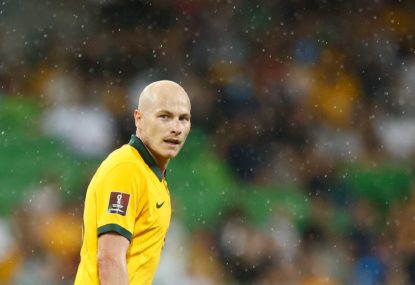 Arnie leads tributes as Socceroos legend Aaron Mooy retires at age 32