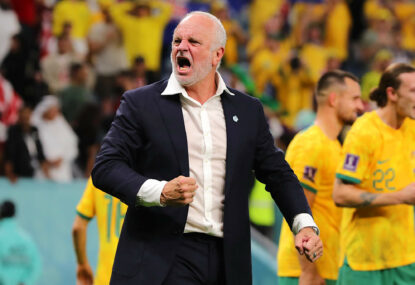 Arnold 'keen to consider' club job as Socceroos boss firms to follow Ange to Scotland