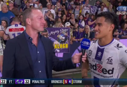 'Never thought I'd get a chance': Storm first-gamer's humble interview after dream debut