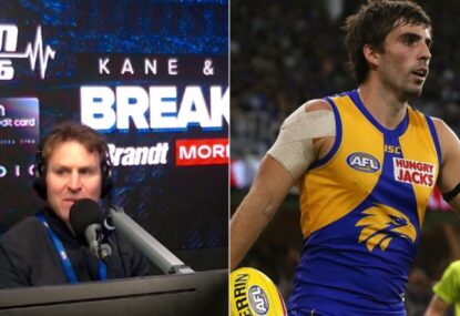 'Worst top ten ever': Kane Cornes uses Eagles B&F results to savage them again