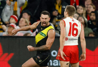 Footy Fix: How McQualter's masterstroke and a soon-to-be-suspended ruck resurrected Richmond's season