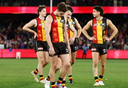 Footy Fix: The Saints just put in 2023's bravest performance. It might cook their season