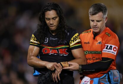 ANALYSIS: Luai in serious finals doubt with shoulder injury as Parra pull Penrith's pants down in epic boilover