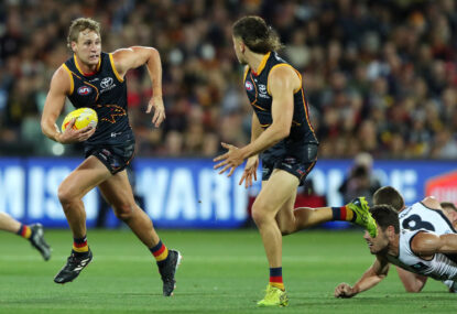 Adelaide Crows vs North Melbourne Kangaroos: AFL live scores