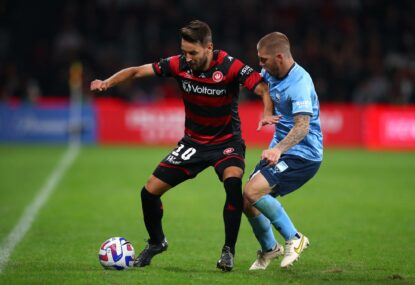 'We have issues with him': Ninkovic and Corica separated in sheds after fiery A-League derby