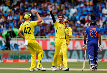 Two Mitches are better than one: Sensational Starc, mighty Marsh lead the way as Aussies steamroll India