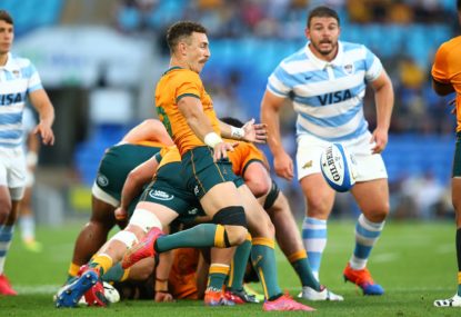 Wallabies v Argentina: See how Australia survived Pumas' late surge for historic win