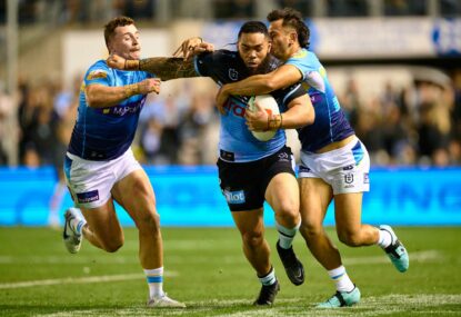 ANALYSIS: Sharks on the charge as Cronulla beat down Titans - so much even Wade Graham scored