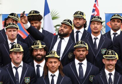 'We need to change the mindset': Key area to fix for RWC outlined as Eddie's men shown off in welcome ceremony